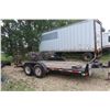 Image 8 : 2003 16 Ft Classic Bumper Hitch Tandem, 7000 lb Axles, with Ramps and 13,500 lbs Winch and TOD