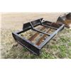 Image 2 : Skid Steer Quick Attachment Double Blade Lane Leveler.