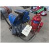 Image 1 : Hydraulic Bottle Jack, 4'' Vise and Bench Grinder