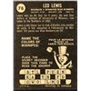 Image 2 : 1964 O-PEE-CHEE CFL LEO LEWIS (HOF)