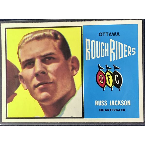1964 O-PEE-CHEE CFL RUSS JACKSON (HOF)