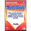 Image 2 : 1992 DONRUSS DEION SANDERS