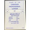 Image 2 : 1981 JOGO CFL BRIAN KELLY (HOF)