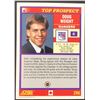 Image 2 : 1991-92 SCORE DOUG WEIGHT ROOKIE CARD