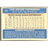 Image 2 : 1982 DONRUSS CARL YASTRZEMSKI (HOF)