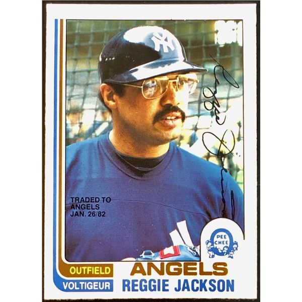 1982 O-PEE-CHEE REGGIE JACKSON (HOF)