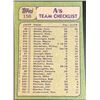 Image 2 : 1982 TOPPS RICKEY HENDERSON (HOF)
