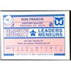 Image 2 : 1987-88 O-PEE-CHEE MINI RON FRANCIS (HOF)