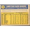 Image 2 : 1970 O-PEE-CHEE JIM BUNNING (HOF)