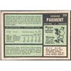 Image 2 : 1971-72 O-PEE-CHEE ROSAIRE PAIEMENT ROOKIE CARD