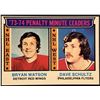 Image 1 : 1974-75 NHL TOPPS DAVE SCHULTZ