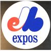 Image 1 : MONTREAL EXPOS 3.25" ADHESIVE LOGO STICKER