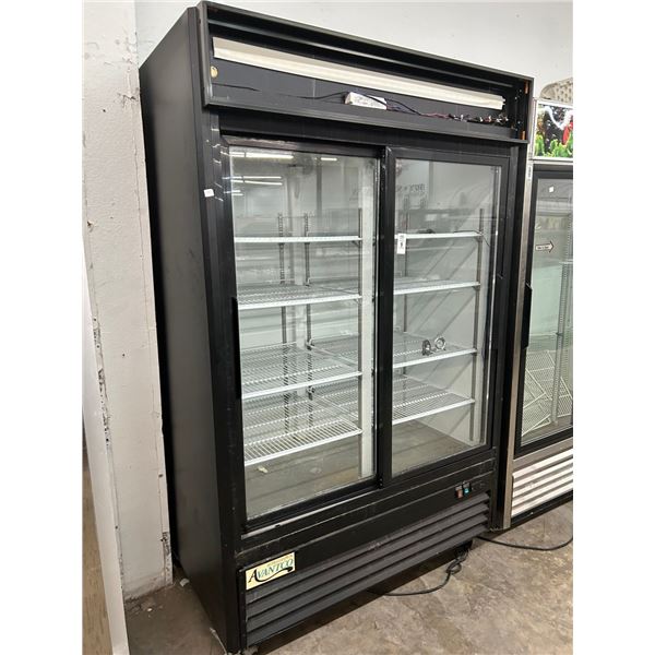 Avantco # 178GDS47HCB  2-Door Ref. Merchandiser (38 Degrees)