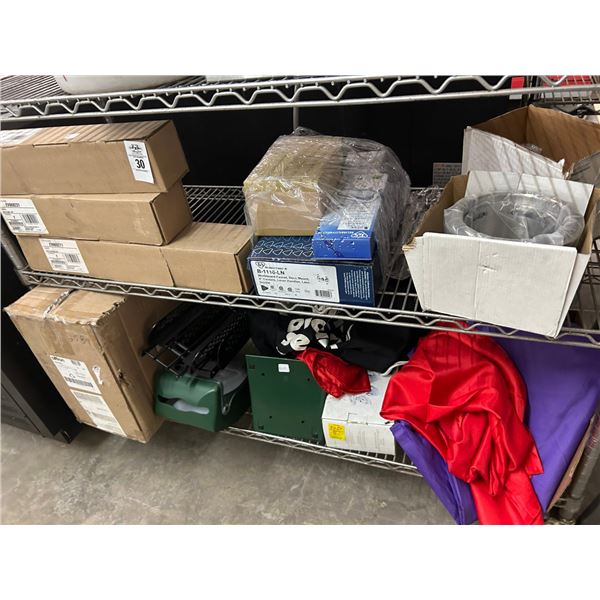 Faucet Assembly, New Supplies, Tissue Dispenser - 2 Shelves