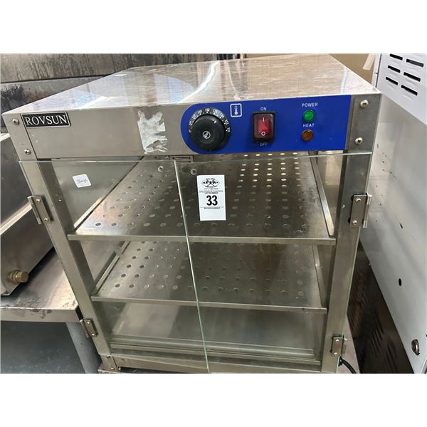 Rovsun Countertop Heated Merchandiser
