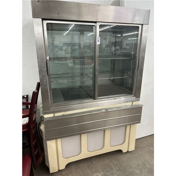 Rolling Buffet Line w/Tray Slide