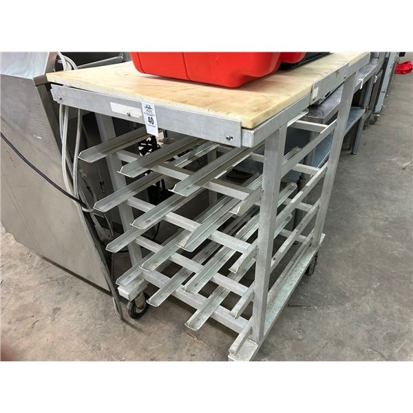 #10 Cart w/Cutboard Top