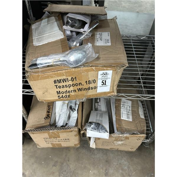 Walco New Forks/Spoons - 3 Cases
