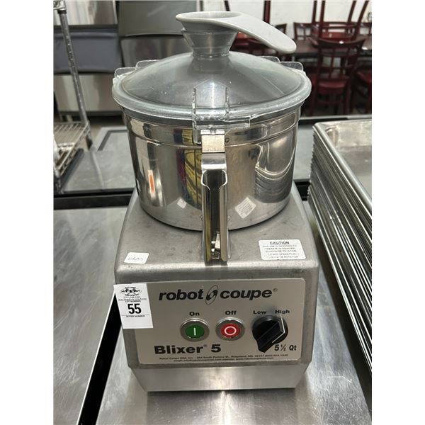 Robot Coupe Blixer  #5  5.5 Qt. Food Processor