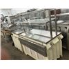 Image 2 : Buffet Line Tables 2 w/Tray Slides, Heat Lamp, Overshelf