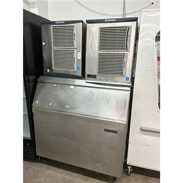 Scottsman 900 Lb. Cap Ice Bin w/2 Heads - M # F1222A32E