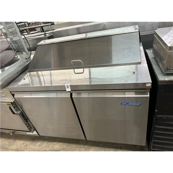 Sir Lawrence SS Rolling 4' Ref Sandwich Prep