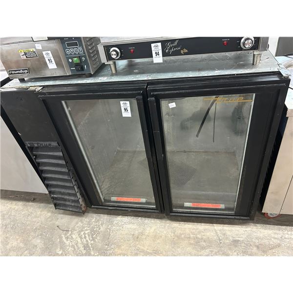 True 4' Undercounter Ref Glass Door Reach In Beer Cooler (40 Degrees)