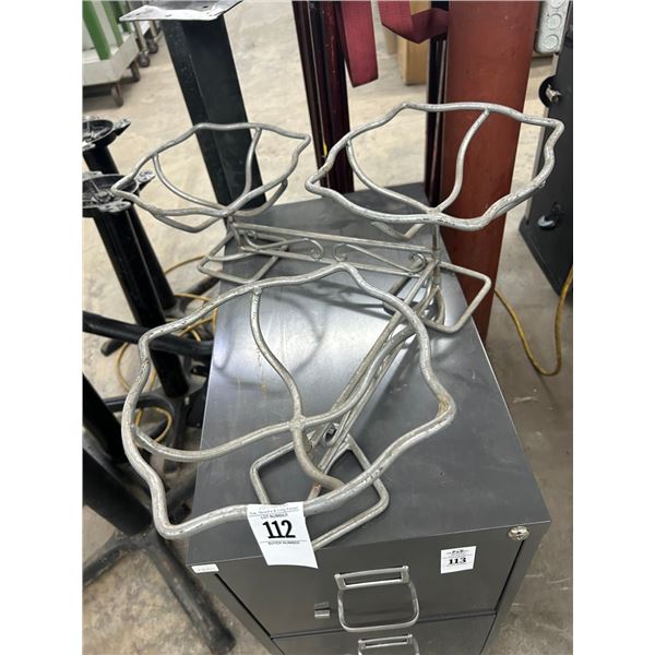 Adjustable 3 Tier Basket Stand