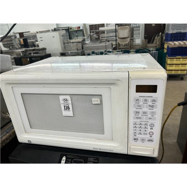 GE White  M/W Oven