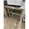 Image 1 : SS  2'  X  3'  Equip Stand w/Double Undershelf