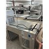 Image 2 : SS Rolling 3' Cold Plate Table w/Overshelf