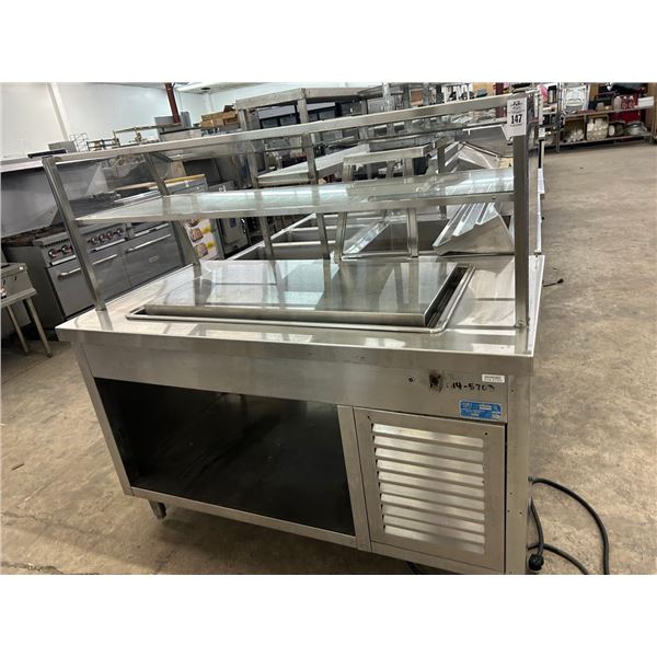 Duke # 00ATV  4' Ref Cold Plate w/Double Shelf