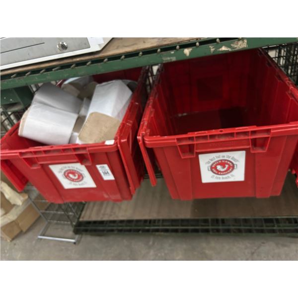 Hand Towels, Lidded Totes