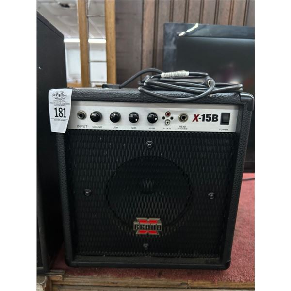 Brand X15B Amp w/DAS Speaker