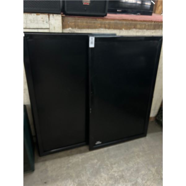 Metal 3' Magnetic Advertising Signs - Pair