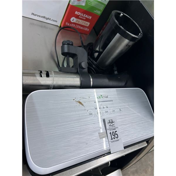 Nurto Chef Heat Sealer w/Anova Unit, Oseym Mixer - No Pitcher