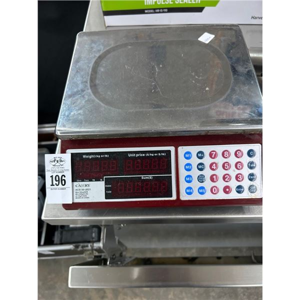 Camrie ACS30JE21 Electronic Scale - No Adaptor