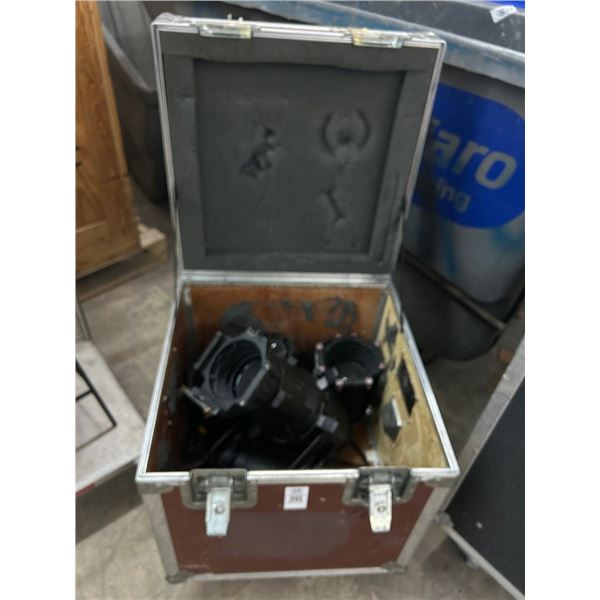 Rolling Transport Case w/5 Stage Lights