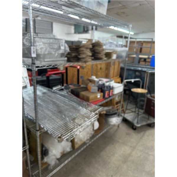 Metro  6'  X  6'   4 Shelf Storage Rack