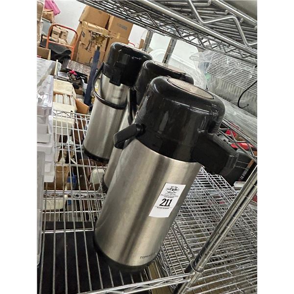 3-Coffee Pumpers - 3 X $