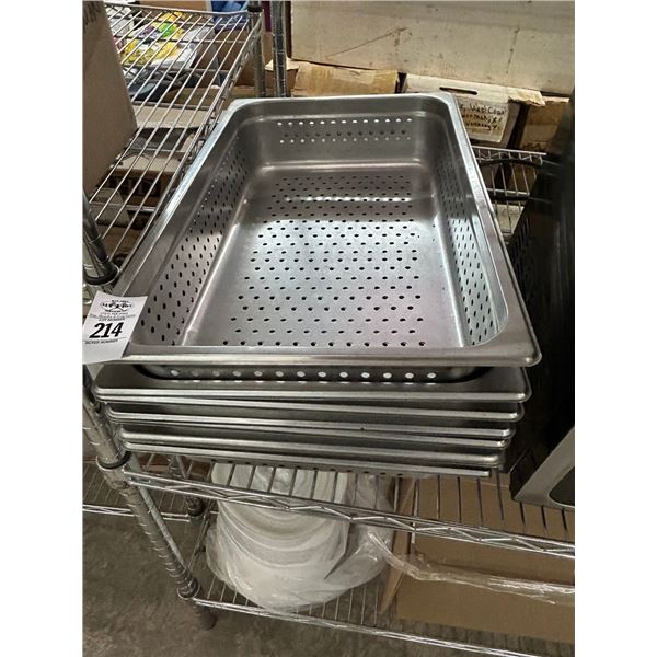 8-Full by 2"  Perf Pans - 8 X $