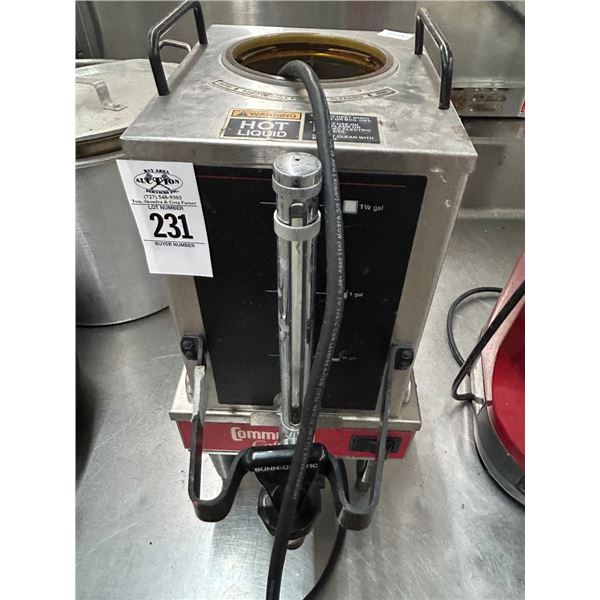 Decanter Warmer w/Transporter