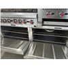 Image 2 : Rocket Cooking Gas 6 Burner/Range/2' Flat Grill/Double Oven