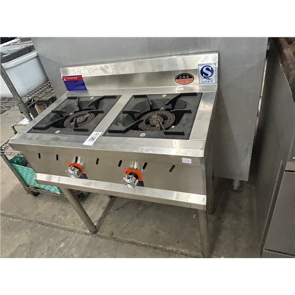 Pedestal 2' Gas Burner Range