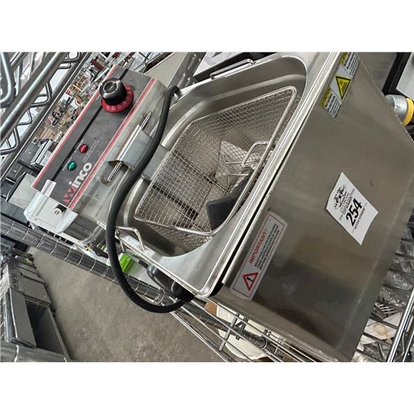 Winco Electric Countertop Deep Fryer