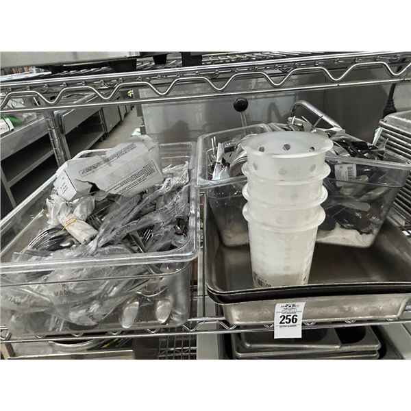 Bins w/Asst. Utensils