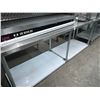 Image 1 : SS  8'  Table w/Undershelf
