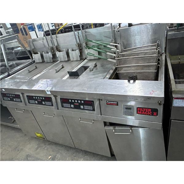 Frymaster Filter Magic 2, Triple Deep Fryer w/Digital R/O/Recovery w/Fat Caddy