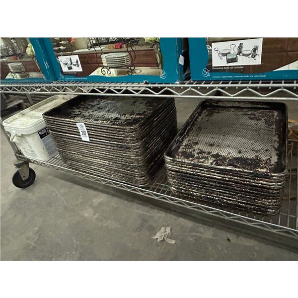 Half Perf Sheet Pans - Bottom Shelf
