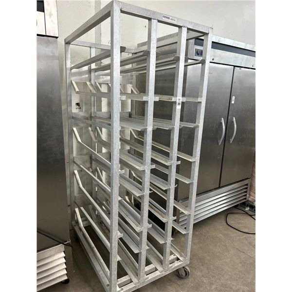 7' Alum #10 Can Cart